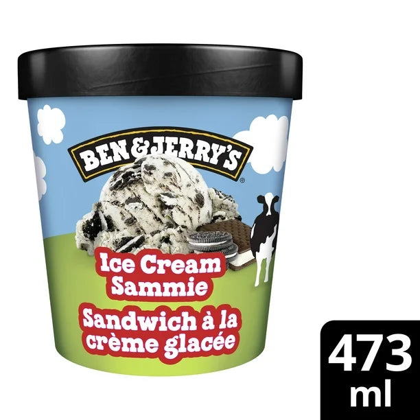 Ben & Jerry's Ice Cream, Ice Cream Sammie (473mL)