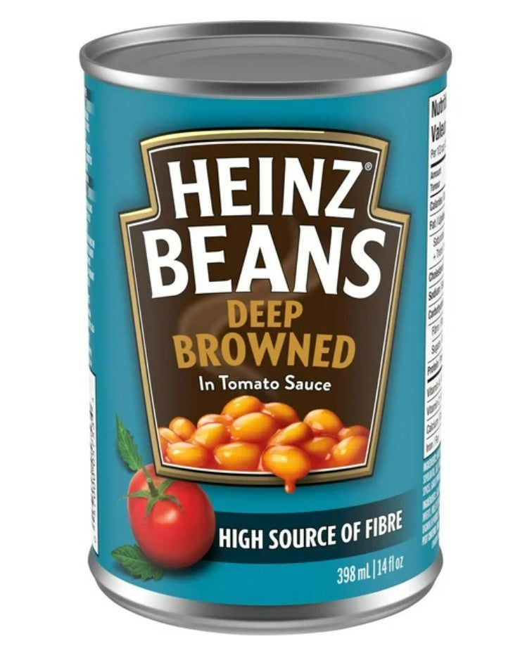 Heinz Deep-Browned Beans with Tomato Sauce, Casein-Free, 398mL