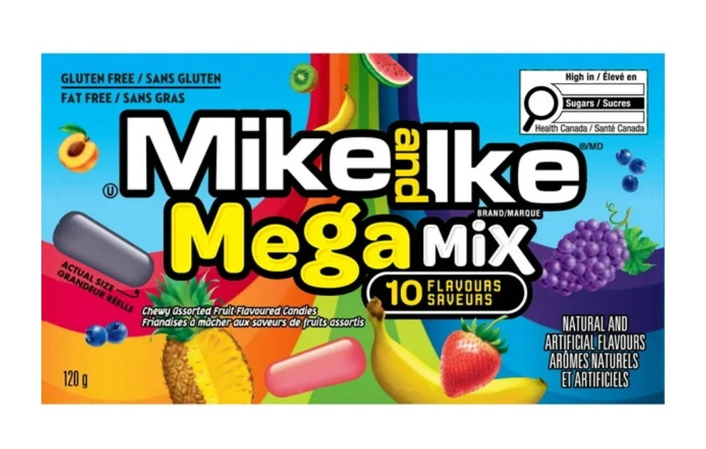Mike and Ike Mega Mix chewy candy