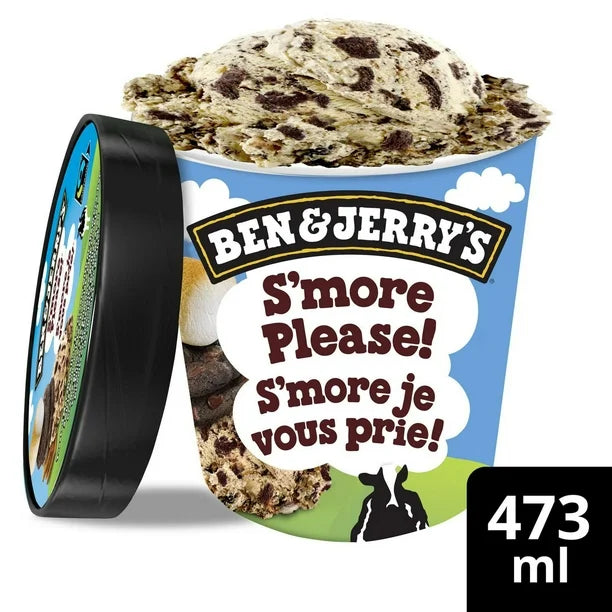 Ben & Jerry's Ice Cream, S'more Please! (473mL)