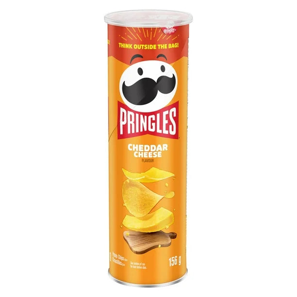 Pringles, Cheddar Cheese (156g)