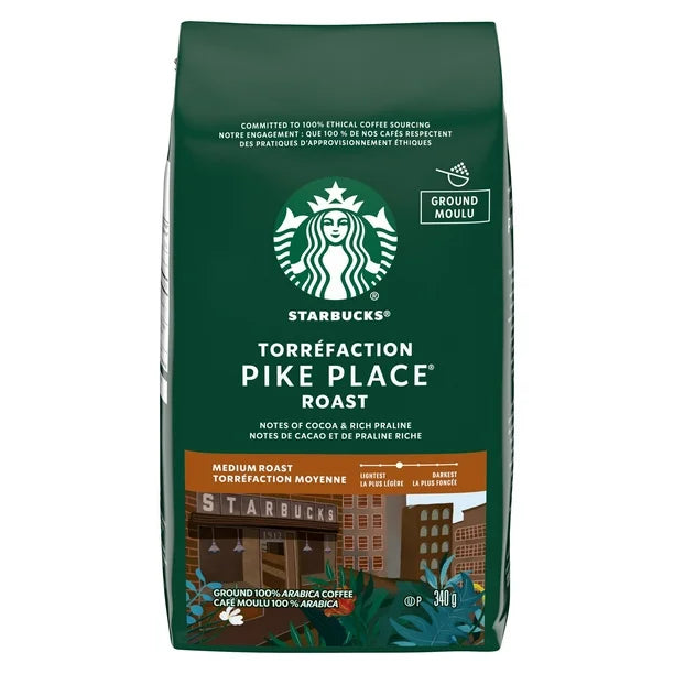Starbucks, Pike Place Medium Roast Ground Coffee