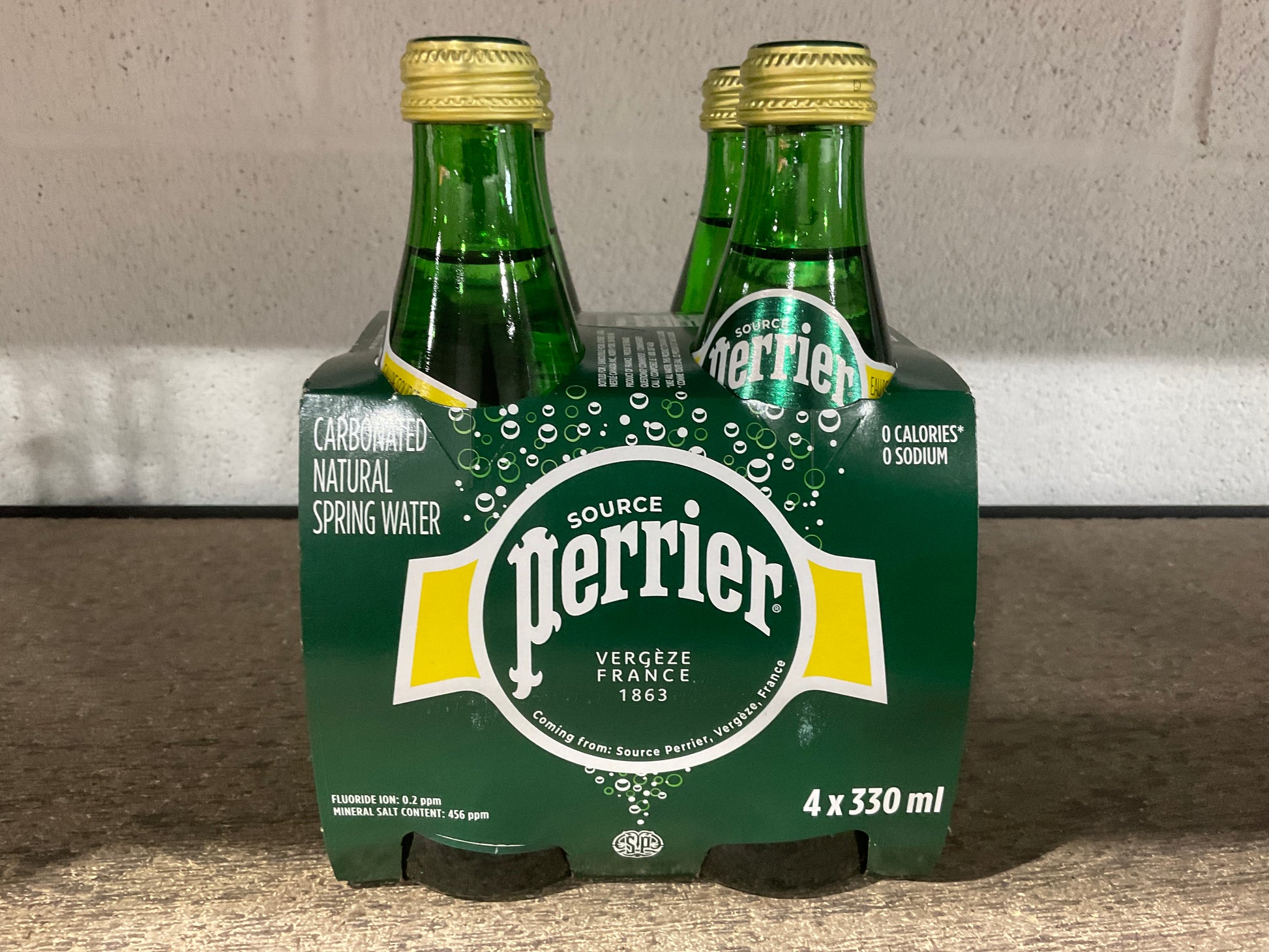 Perrier spring water