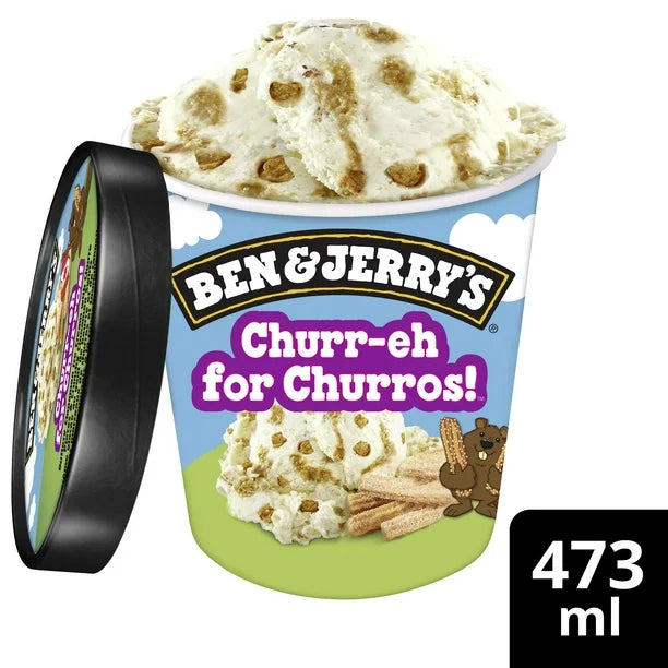 Ben & Jerry's Ice Cream, Churr-eh for Churros! (473mL)