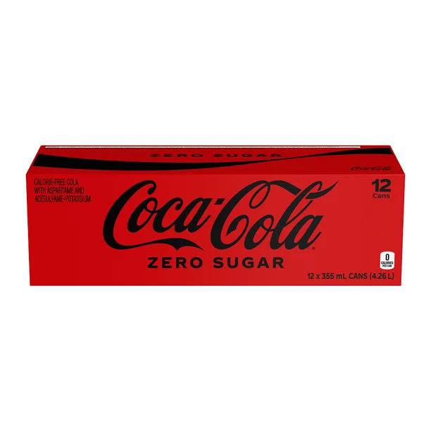 Coca-Cola, Zero (12 x 355mL)