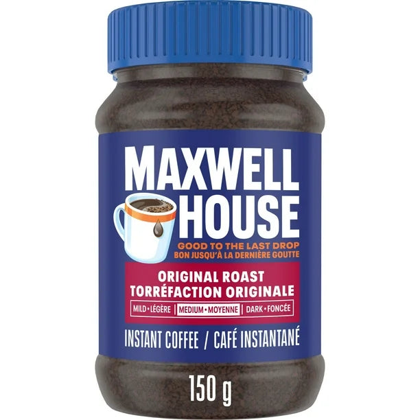 Maxwell House, Original Roast Instant Coffee (150g)