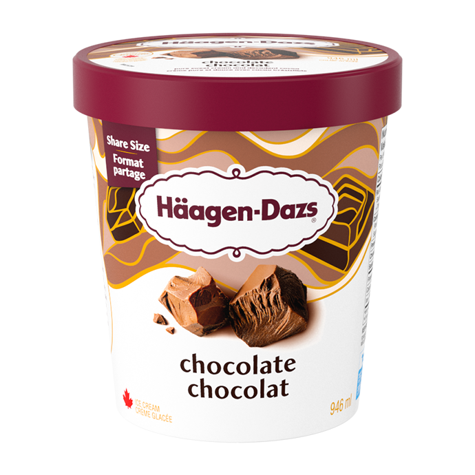 Haagen-Dazs, Chocolate (450mL)