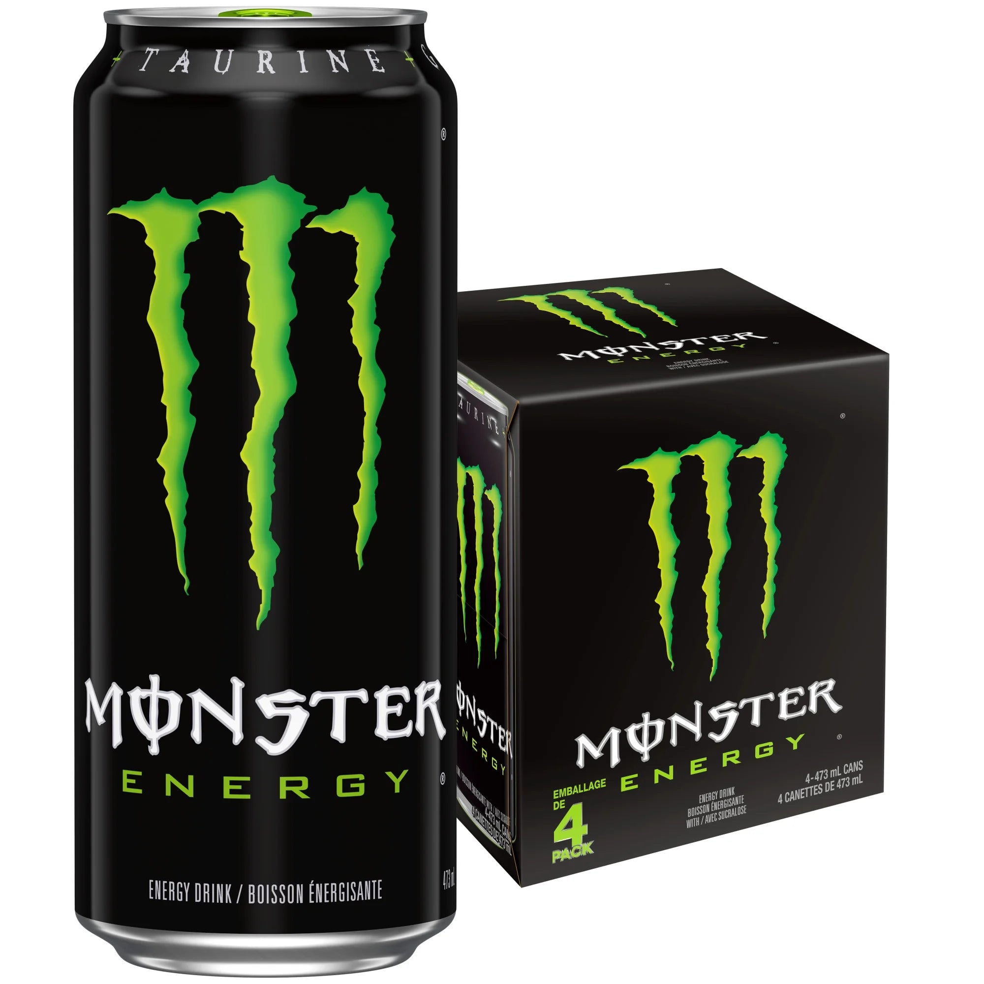 Monster, Green Original (4 x 473 mL)