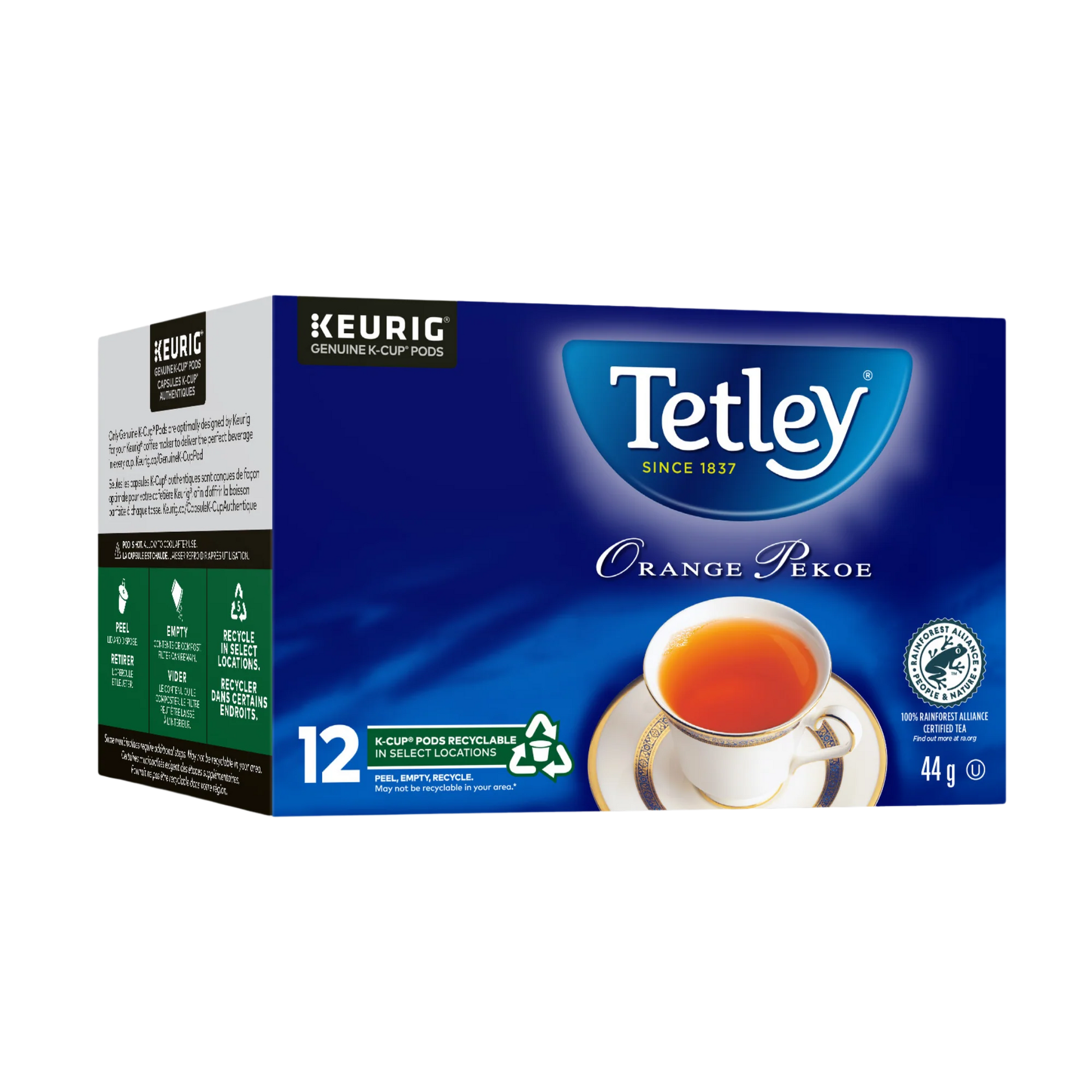 Tetley K-Cup® Pods, Orange Pekoe (12pk)
