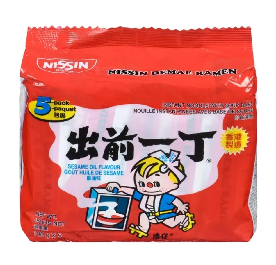 Nissin Instant Noodles Sesame Oil Flavour, 500g