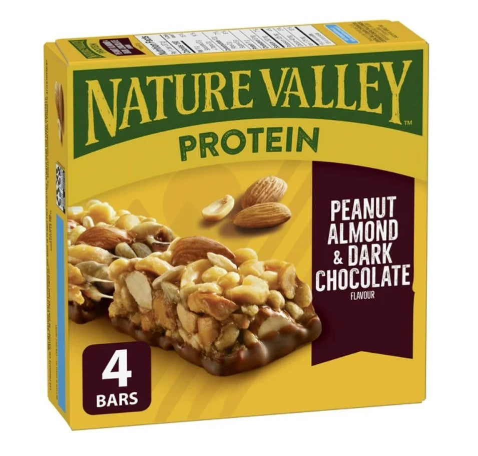 Nature Valley Protein Granola Bars, Peanut Almond and Dark Chocolate, 4 ct x 37 g