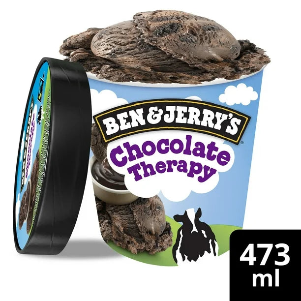 Ben & Jerry's Ice Cream, Chocolate Therapy (473mL)