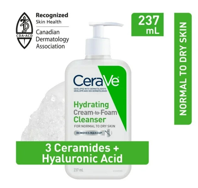 Cerave Hydrating Cleanser (237ml)