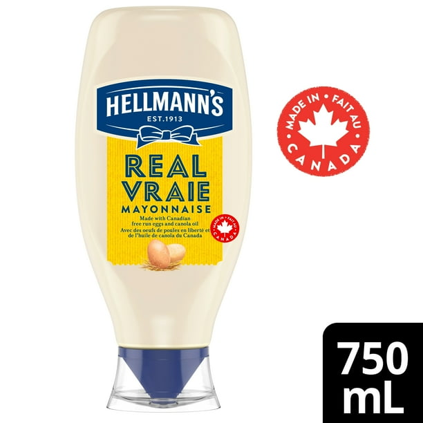 Hellmann's Real Mayonnaise, 750 mL Mayonnaise