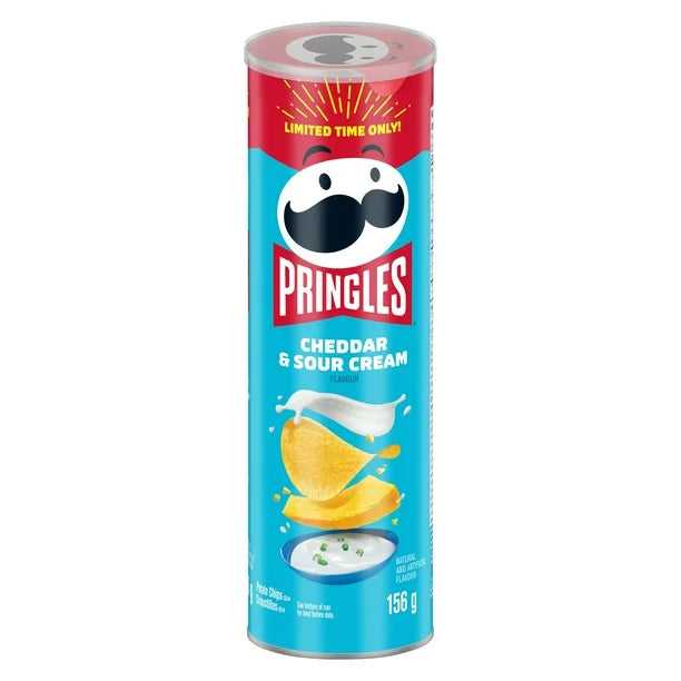 Pringles, Cheddar & Sour Cream (156g)