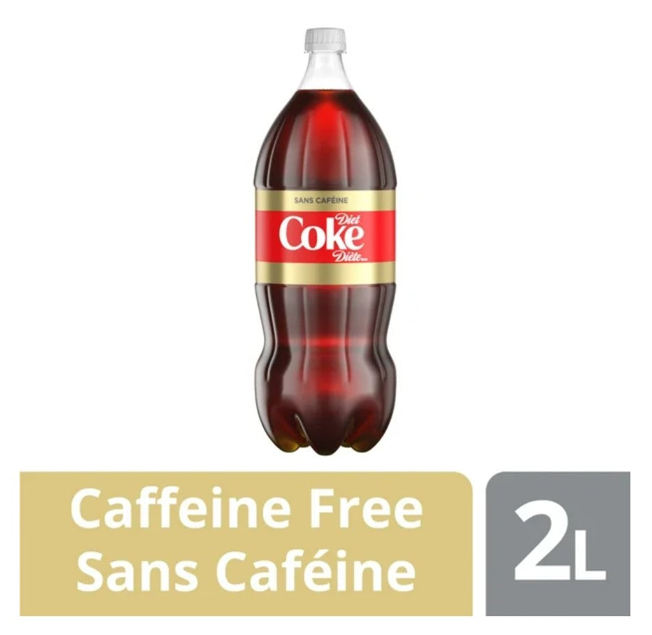 Diet Coke Caffeine Free Bottle, 2 Liters