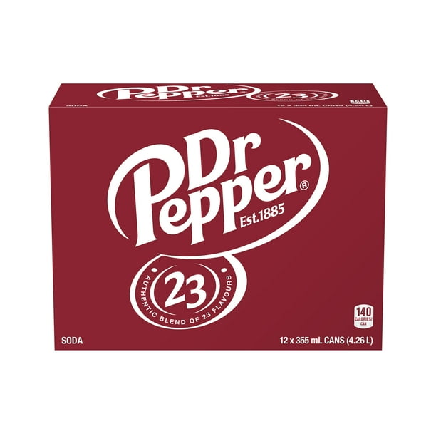 Dr Pepper, (12 x 355mL)