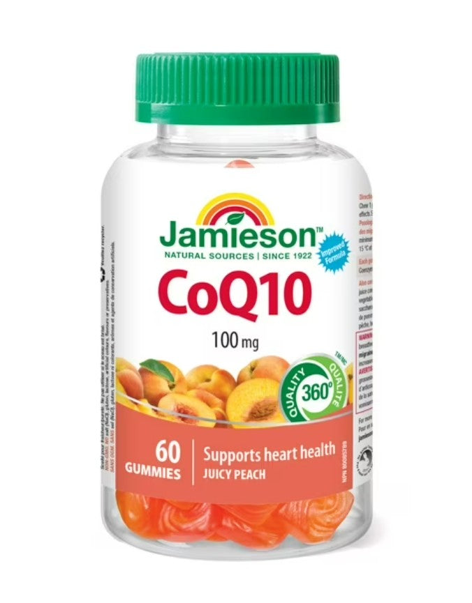 Jamieson CoQ10 100 mg Gummies, 60 Gummies