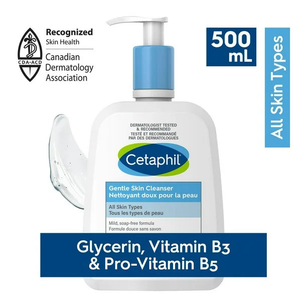 Cetaphil, Gentle Skin Cleanser (500mL)
