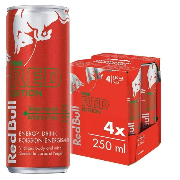 Red Bull, Red Edition Watermelon (4 x 250mL)