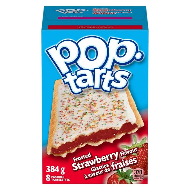 Kellog’s Poptarts, Frosted Strawberry (8pk)