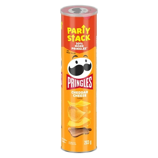 Pringles Party Stack, Cheddar Cheese (203g)