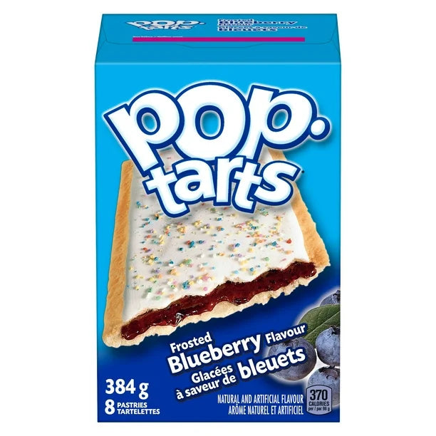 Kellogg's Pop-Tarts, Frosted Blueberry (8pk)