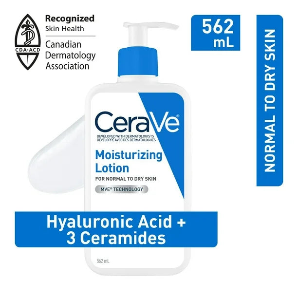 CeraVe, Moisturizing Lotion for Normal to Dry Skin (562mL)