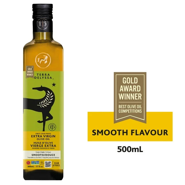 Terra Delyssa, Premium Extra Virgin Olive Oil (500mL)