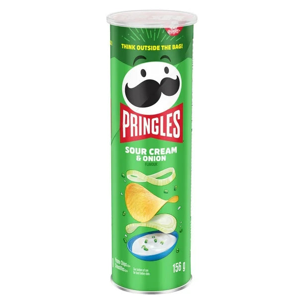Pringles, Sour Cream & Onion (156g)