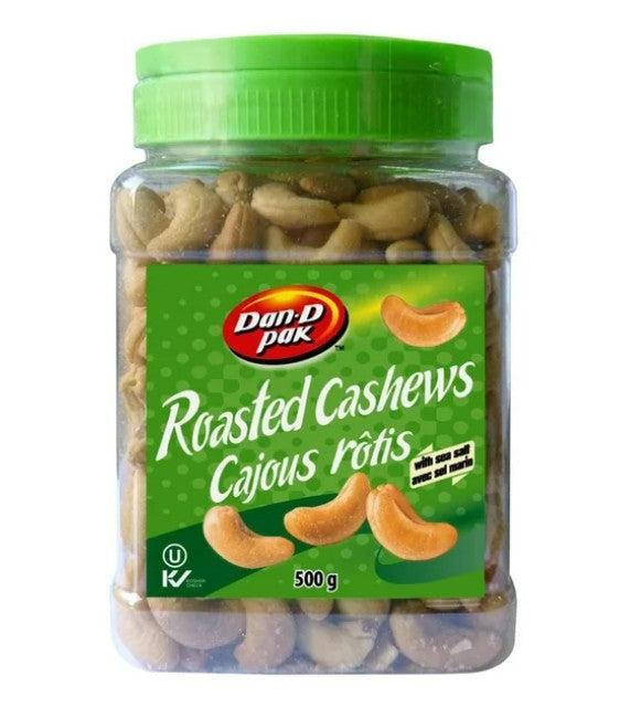 Dan D Pak Salted Cashew, Net weight: 500g