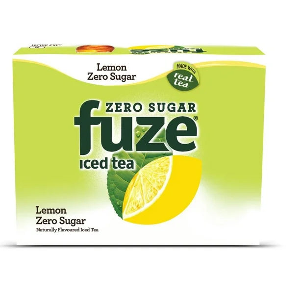 Fuze, Zero Sugar Lemon Iced Tea (12 x 341 ml)