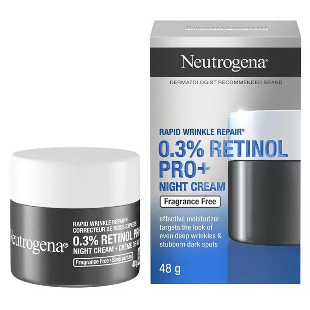 Neutrogena, Rapid Wrinkle Repair Retinol Pro+ Night Cream (48g)