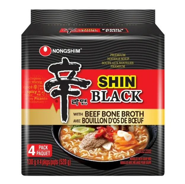 Nongshim Shin Ramyun Black (4 x 130g)