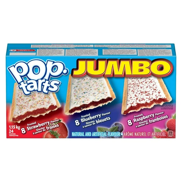 Kellogg's Pop-Tarts, Jumbo Variety Pack (24pk)