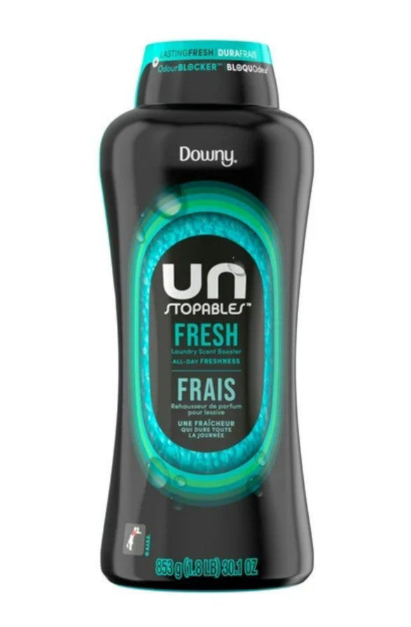 Downy Unstopables In Wash Scent Booster Beads, Fresh Scent, 853g