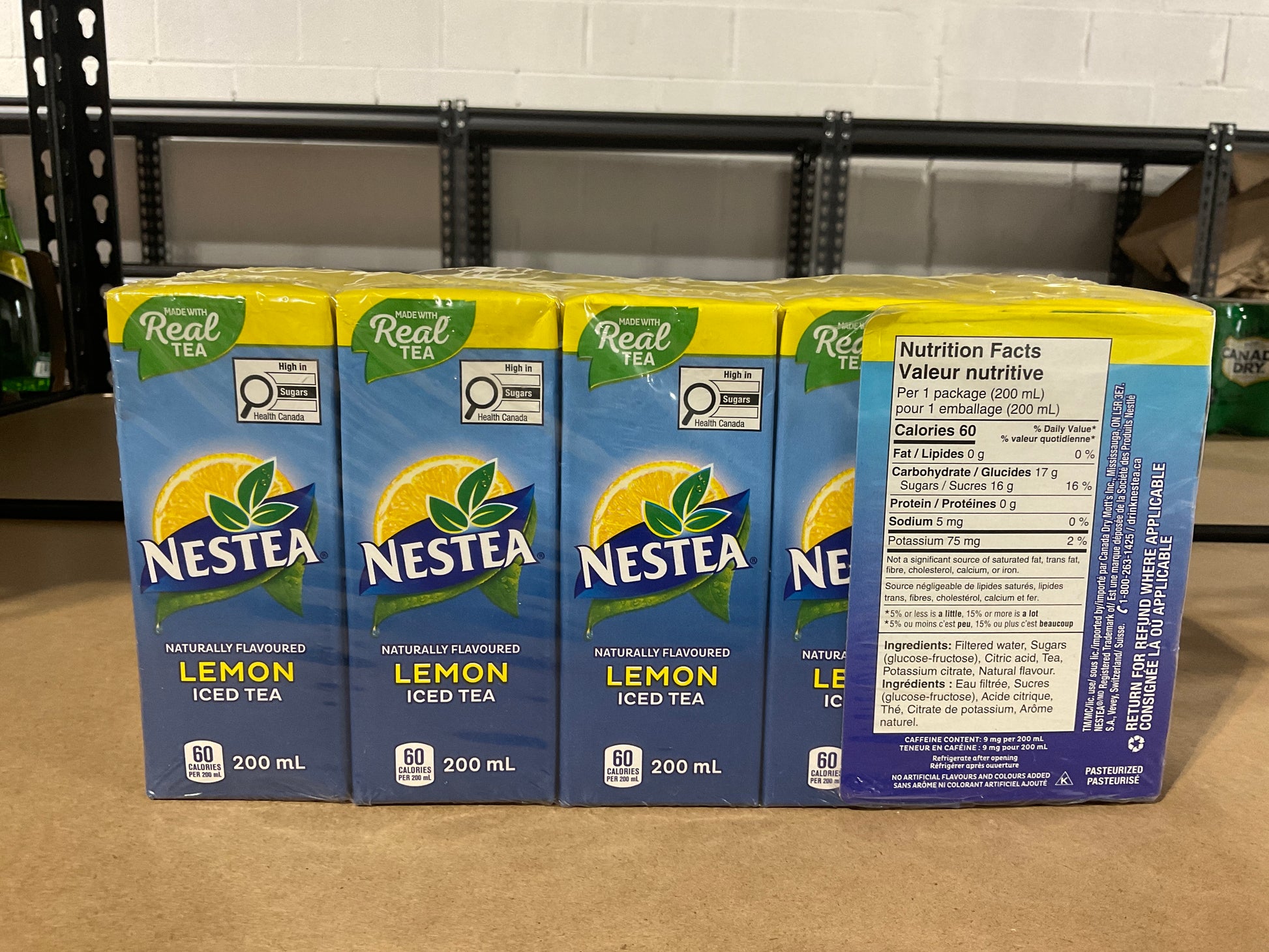 Nestea lemon iced tea