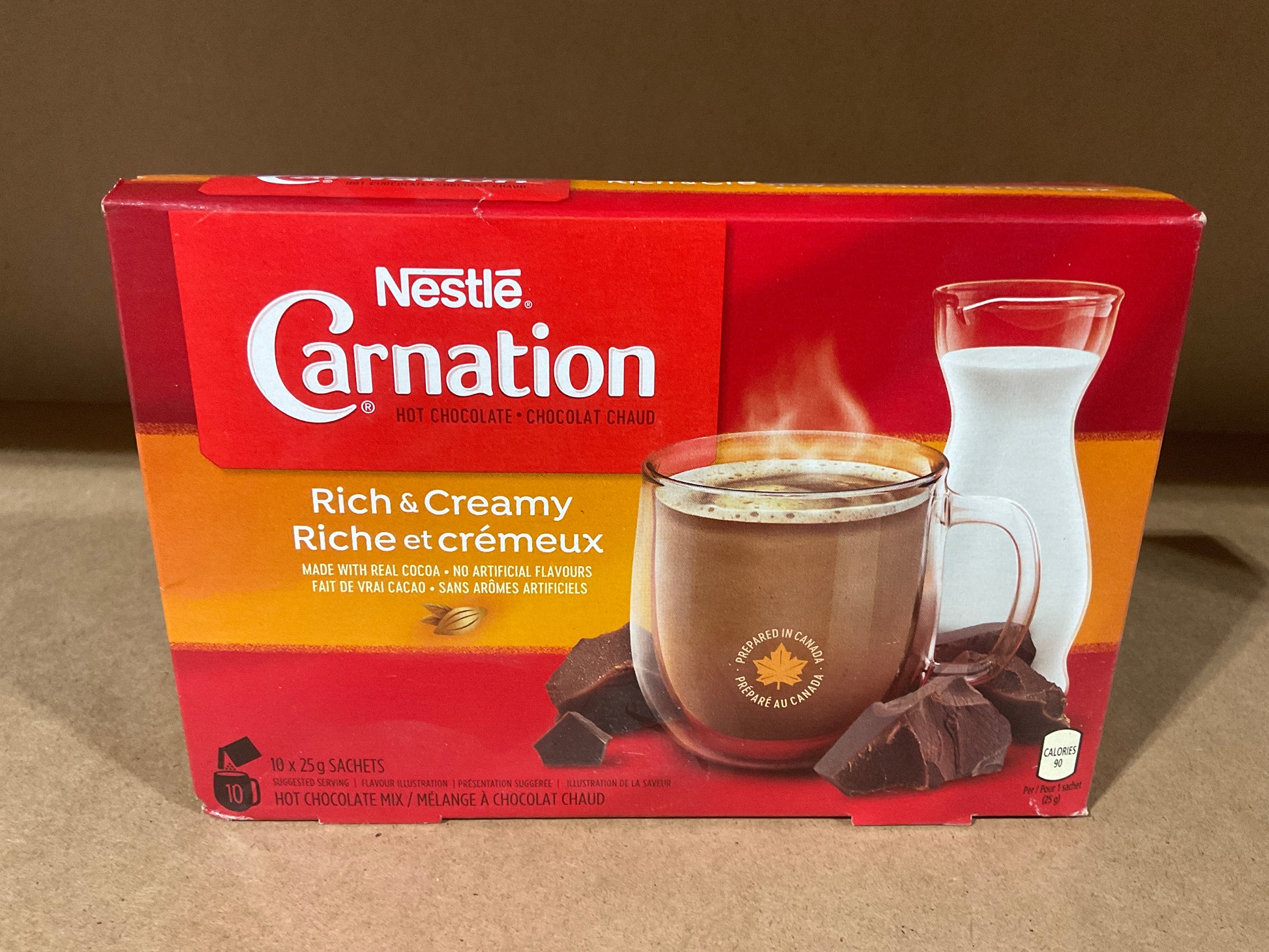 Nestle carnation hot chocolate