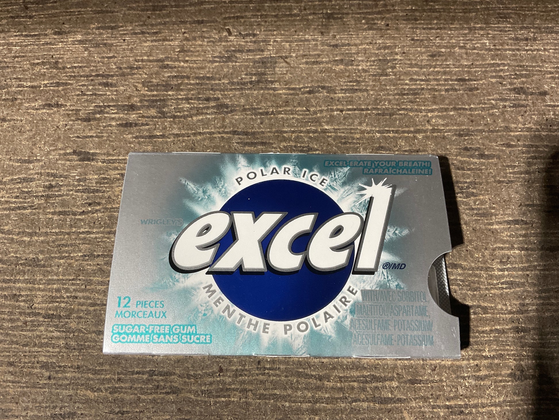 Excel polar ice sugar-free gum