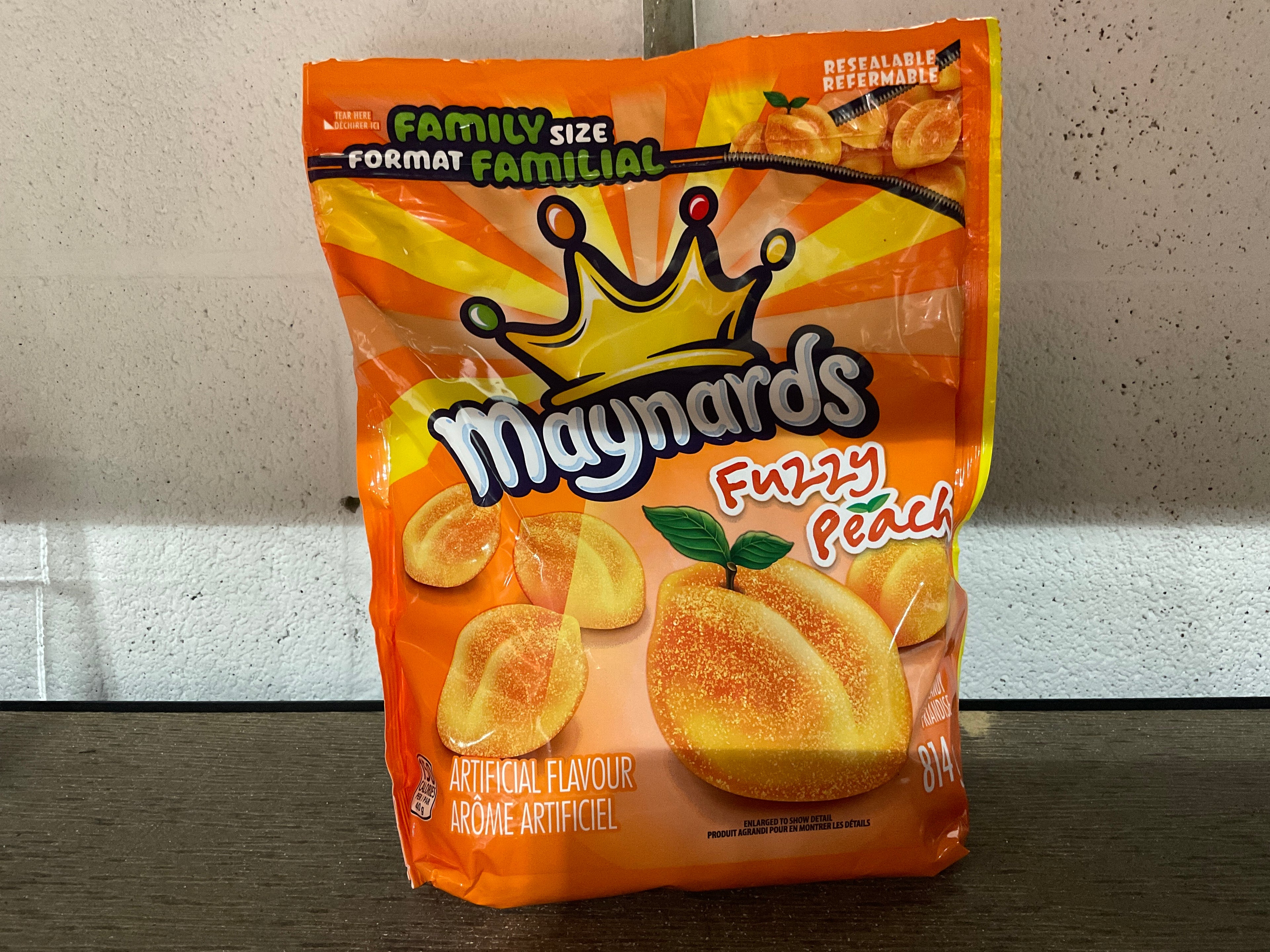 Maynards peach candy