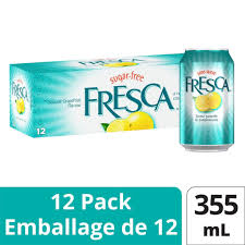Fresca, Natural Grapefruit Soda Water (12 x 355mL)