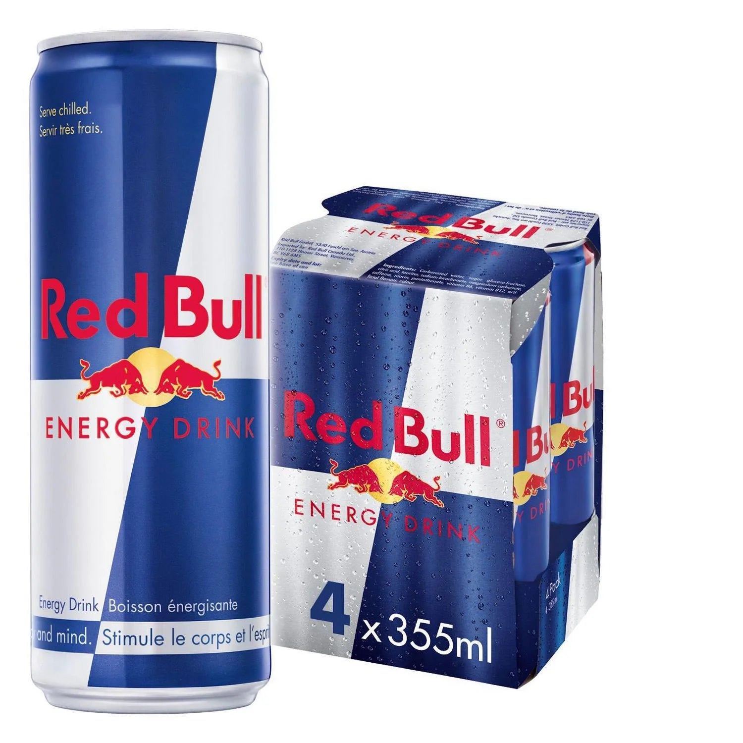Red Bull, Original (4 x 355 mL)