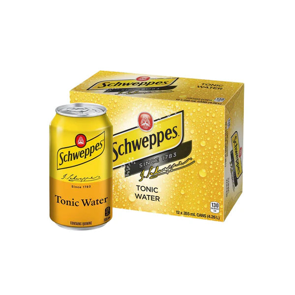Schweppes, Tonic Water (12 x 355 mL)