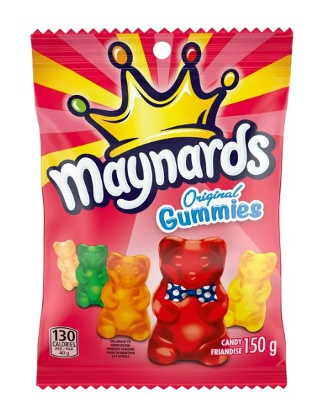 Maynards, Original Gummies Candy, 150g