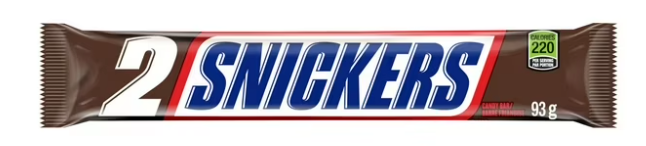 SNICKERS, 2 Piece King Size Bars, 93g
