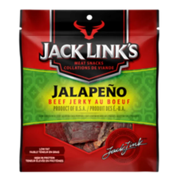 Jack Link's Jalapeno Beef Jerky, 80g