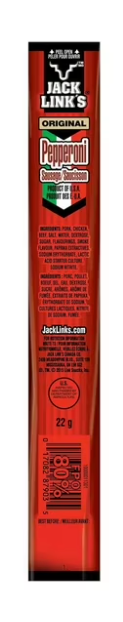 Jack Link's Original 22g Pepperoni Sausage Stick