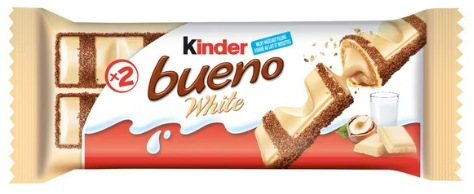 KINDER BUENO White Chocolate and Hazelnut (39g)