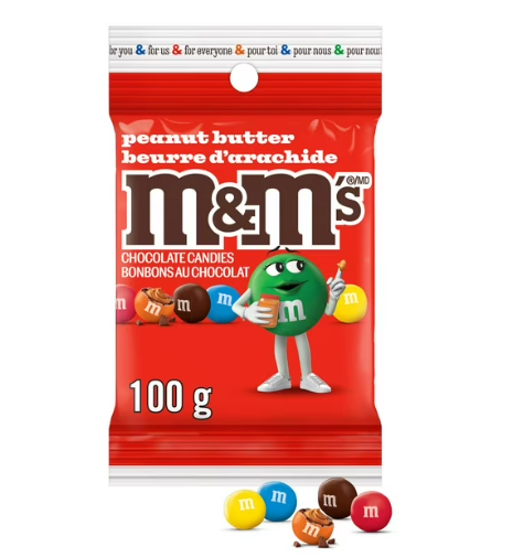 M&M'S, Peanut Butter Milk (100g)