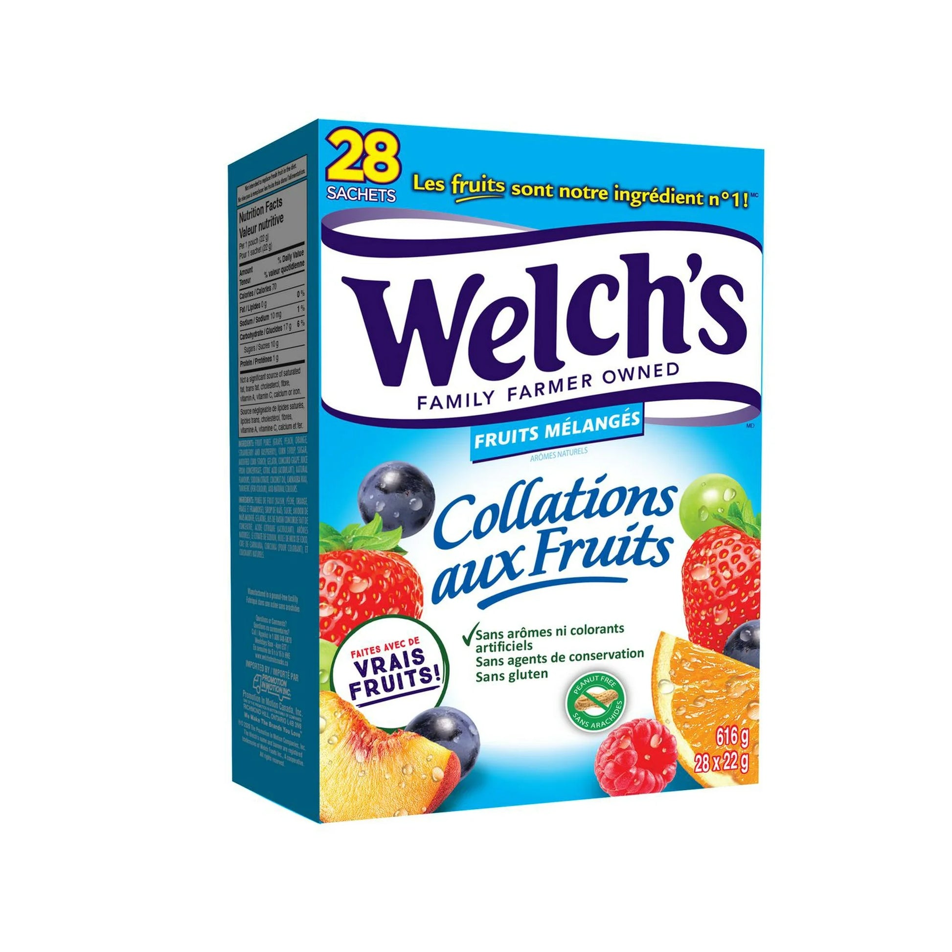 Welch's, Mixed Fruit Snacks (28 x 22g)